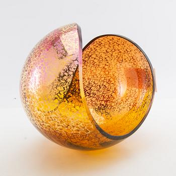 Lena Bergström, skål "Planet sun" lKosta Boda lim.ed.