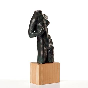 Carl Milles, Detail from "Flicka med äpple" (Girl with an apple).