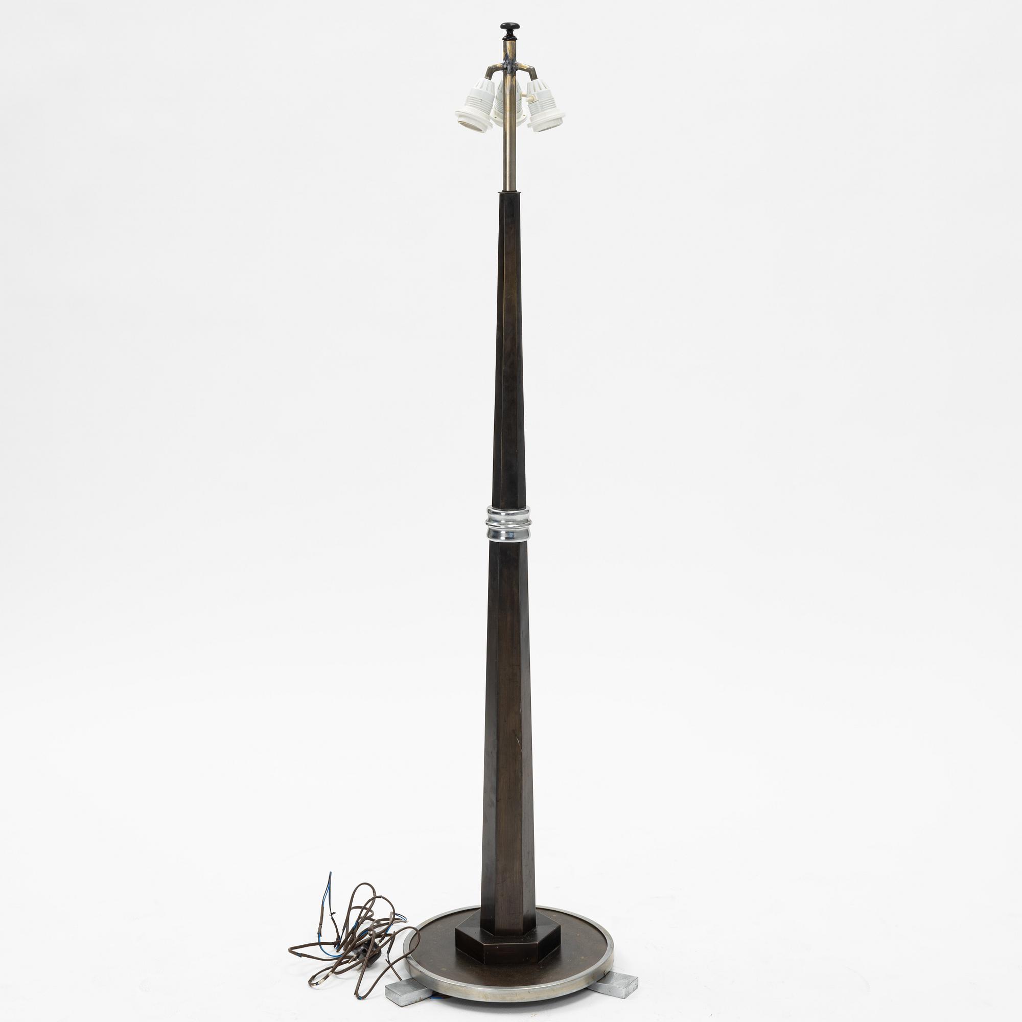 Floor lamp, Art Deco, 1930s.