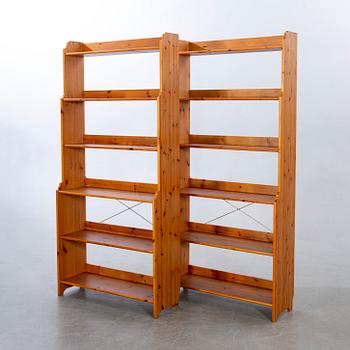 Bookcases, Ikea Leksvik, 2 pcs, pine.