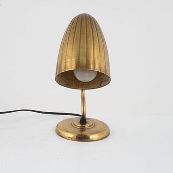 Harald Notini, skrivbordslampa/vägglampa, modell 15470, Arvid Böhlmarks Lampfabrik, 1940-tal.