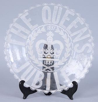 JUBILEUMSTALLRIK, glas, England.