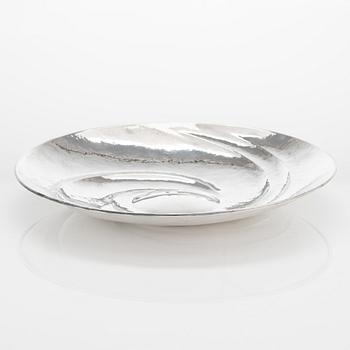 Tapio Wirkkala, skål, sterlingsilver, "TW 143", Kultakeskus, Hämeenlinna 1972.