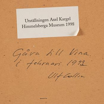 Axel Kargel, "Krasse i gul vas".