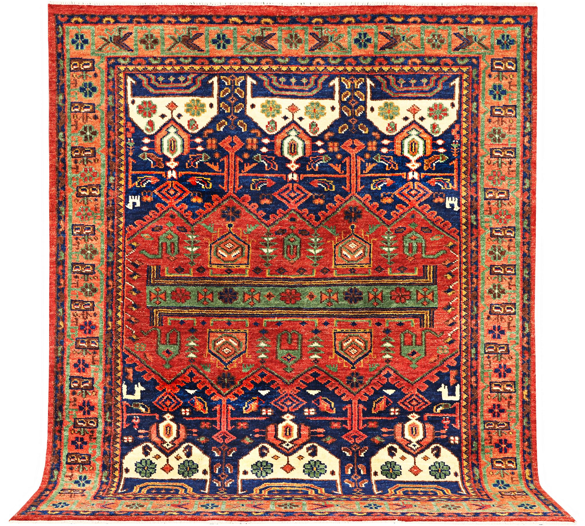 Matta, med s.k. Mamlukdesign, ca. 302 x 247 cm.