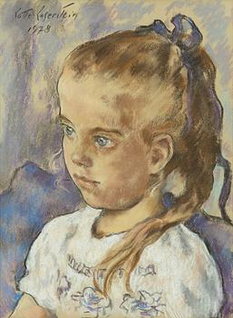 Lotte Laserstein, Portrait of a girl.