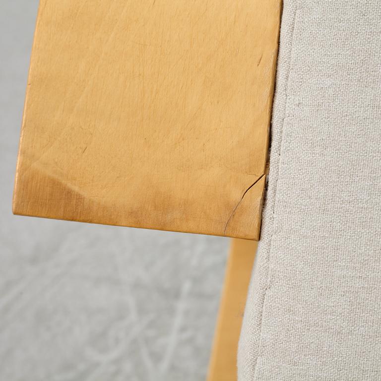 Alvar Aalto, a 'Tank' armchair model 400, Artek, Finland.