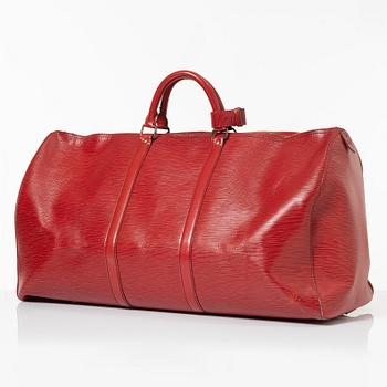 Louis Vuitton, weekend bag, "Keepall epi 60", 1988.
