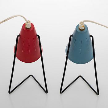 Svend Aage Holm Sørensen, A pair of mid-20th century table lamps, , ASEA.