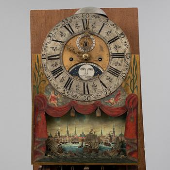 LONGCASE CLOCK, Gerut Bramer, Amsterdam. Second half of the 18th century.