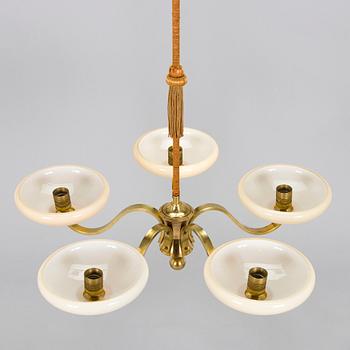 Paavo Tynell, a 1930's '1352/5' chandelier for Taito.