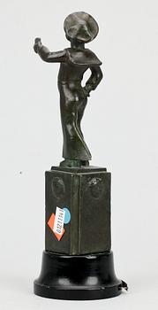 SKULPTUR, brons, "PIX", pojkens hederspris.