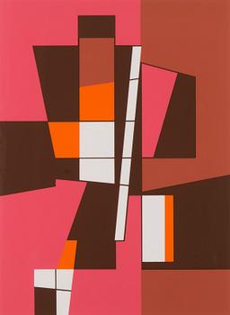 SAM VANNI, serigraph, signed and dated -82, numbered 48/75.