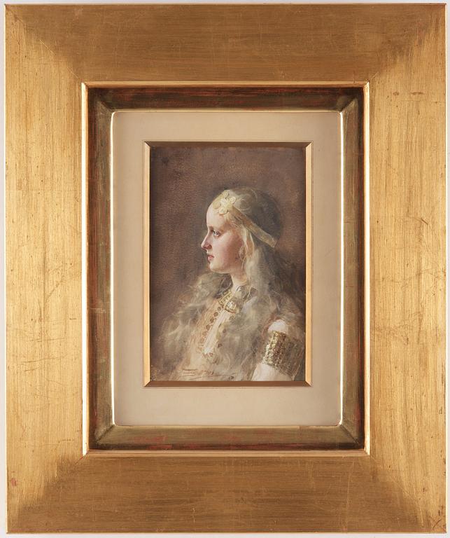 Anders Zorn, "Gunlöd".
