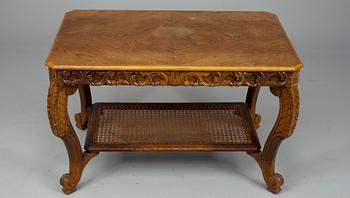 MÖBLEMANG 4 delar, ek, 1900-talets början.