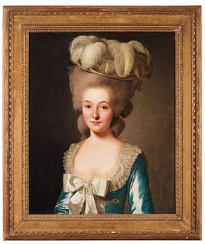 Alexander Roslin, Porträtt av fransk dam, (kallad "Mademoiselle de Bionville").