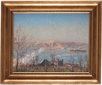 Oscar Matthiesen, New York, Hudson River.