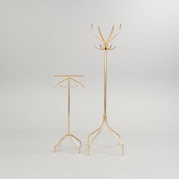 a 20h Century swedish coat rack and a coat stand, by Rörmekano Skånes ...