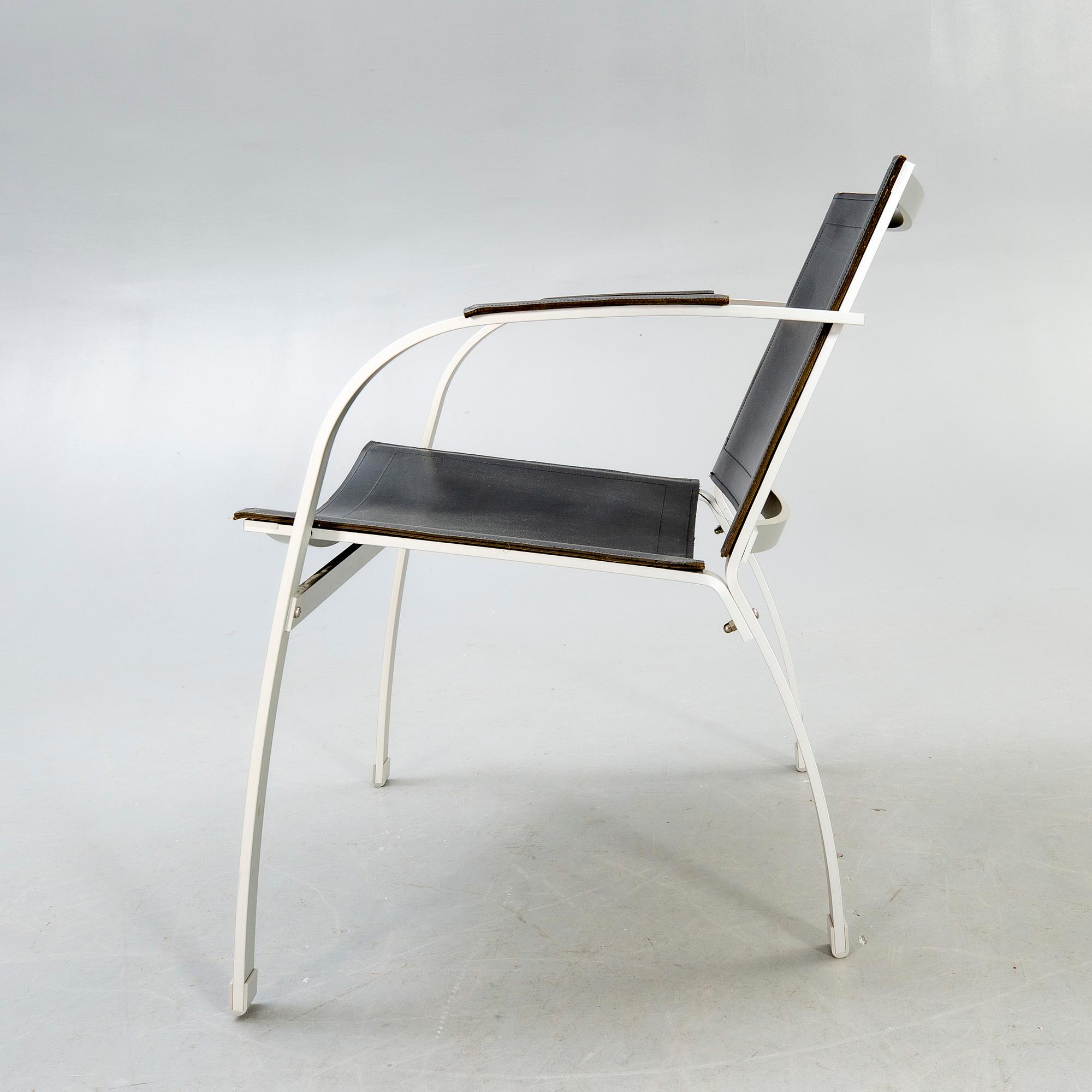 Tord Björklund, armchair, Ikea, "Stockholm", 1990.