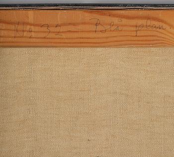 Gösta Werner, "Blå plan".