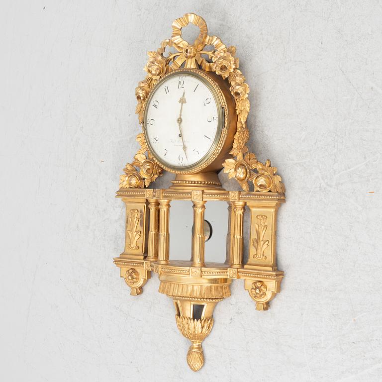 Anders Rundelius, väggpendyl, gustaviansk, Stockholm, (verksam 1786-1809).