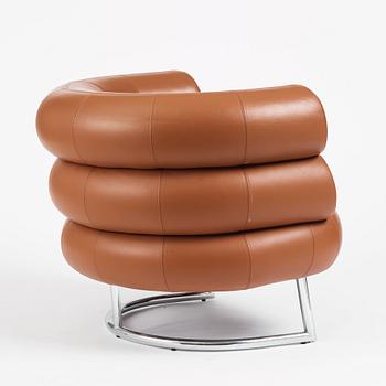 Eileen Gray, a "Bibendum" armchair, ClassiCon, Germany, post 1990.