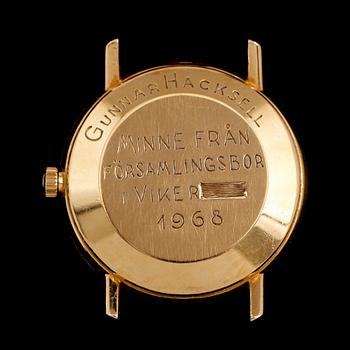 ARMBANDSUR, 18 k guld, Omega Automatic, Genève, 1960-tal.