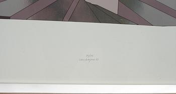CARL MAGNUS, färgserigrafi, signerad -81 samt numrerad 75/175.
