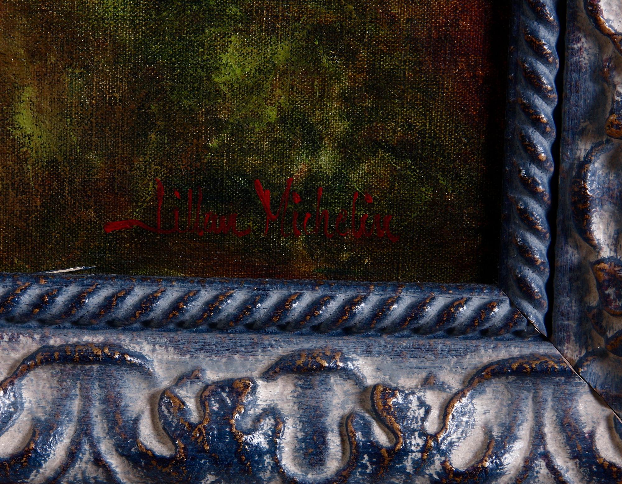 MICHELIN, LILLAN, olja på duk, sign.