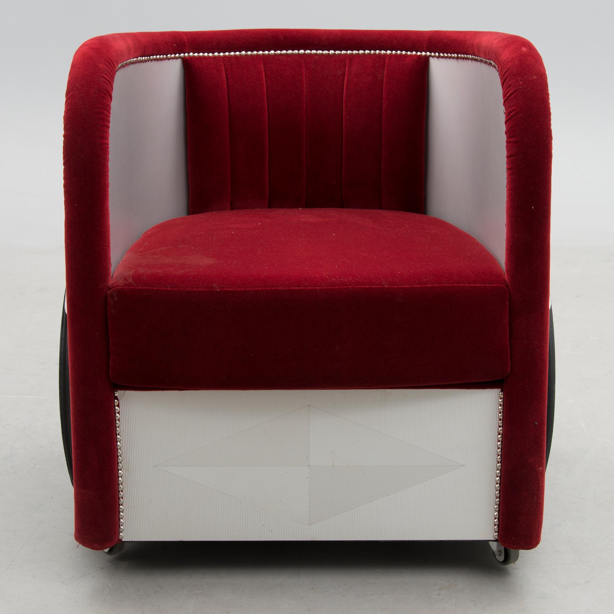 A 21st 'Ben Hur' armchair for Roche Bobois.
