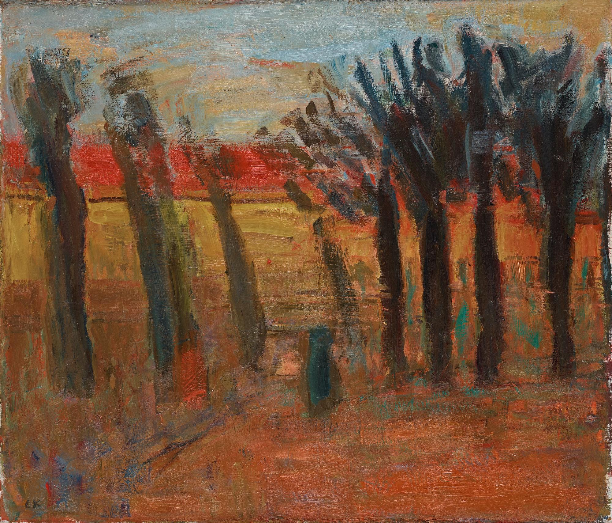 Carl Kylberg, "Träden vänta/Les arbres attendents".