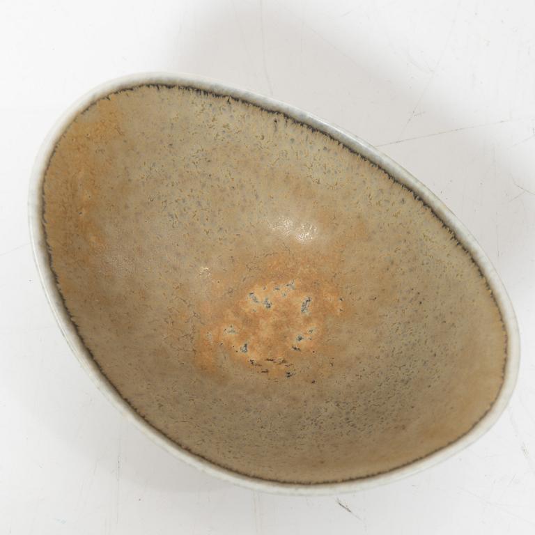 Gunnar Nylund, kanna, vas och skål, stengods, Rörstrand.