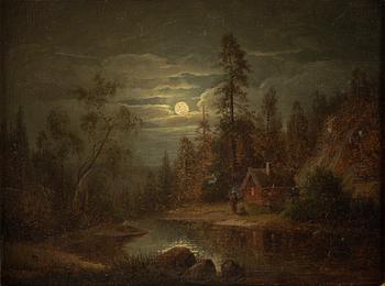 CARL ABRAHAM ROTHSTÉN, olja på duk lagd på pannå, signerad CAR och daterad -68.