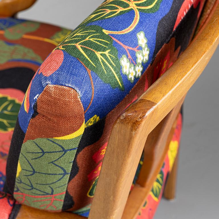 Josef Frank, fåtöljer, ett par, modell 969, Firma Svenskt Tenn, efter 1985.