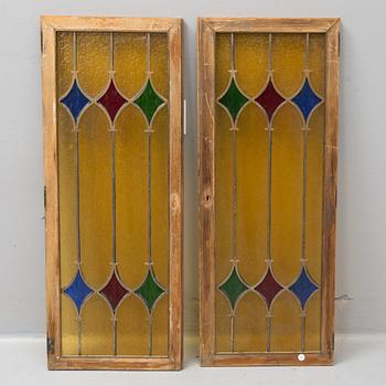 A pair of windows from around 1900.