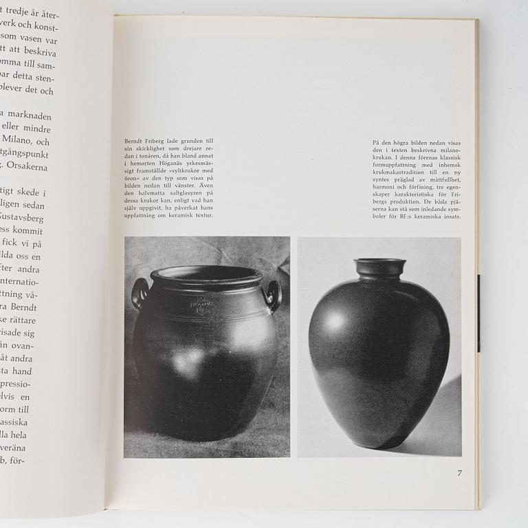 Böcker om svensk keramik. 19 st..