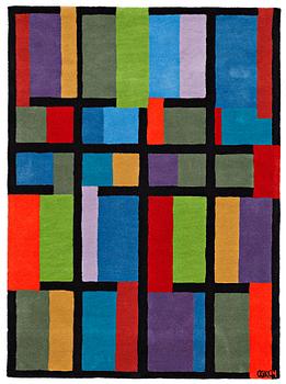 78. C Göran Karlsson, A CARPET, "Goran 4", handtufted, C Göran Karlsson/Asplund, ca 223 x 163 cm, signed CGK04.