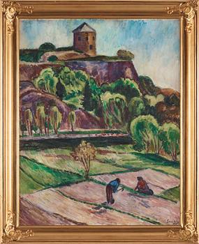 Gösta Sandels, Bohus fästning.