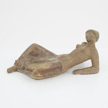 Stig Lindberg, a stoneware sculpture, Gustavsberg studio, Sweden, 1940-50s.