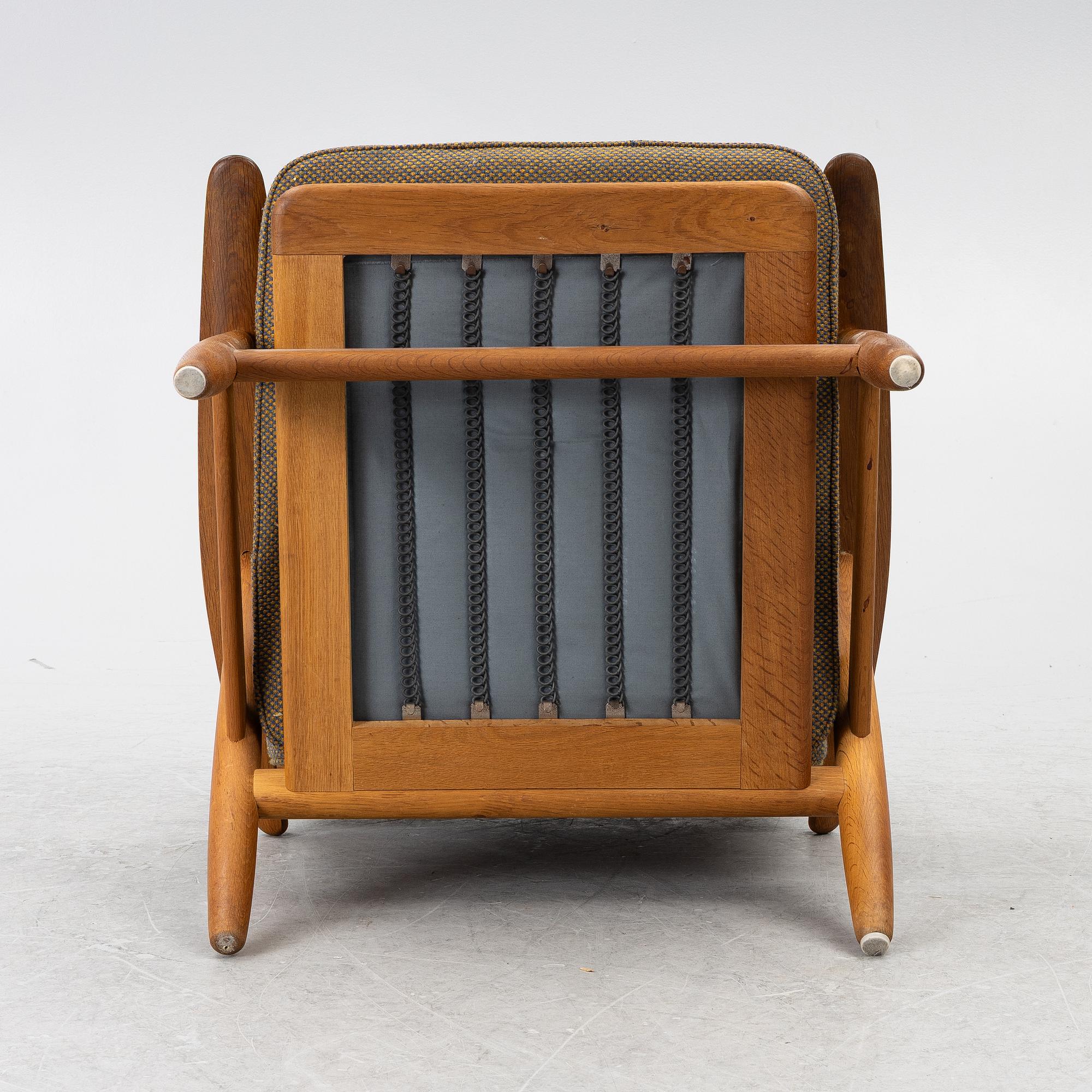 Hans J. Wegner, fåtölj, "GE 240" "Cigarren", Danmark, 1900-talets andra hälft.