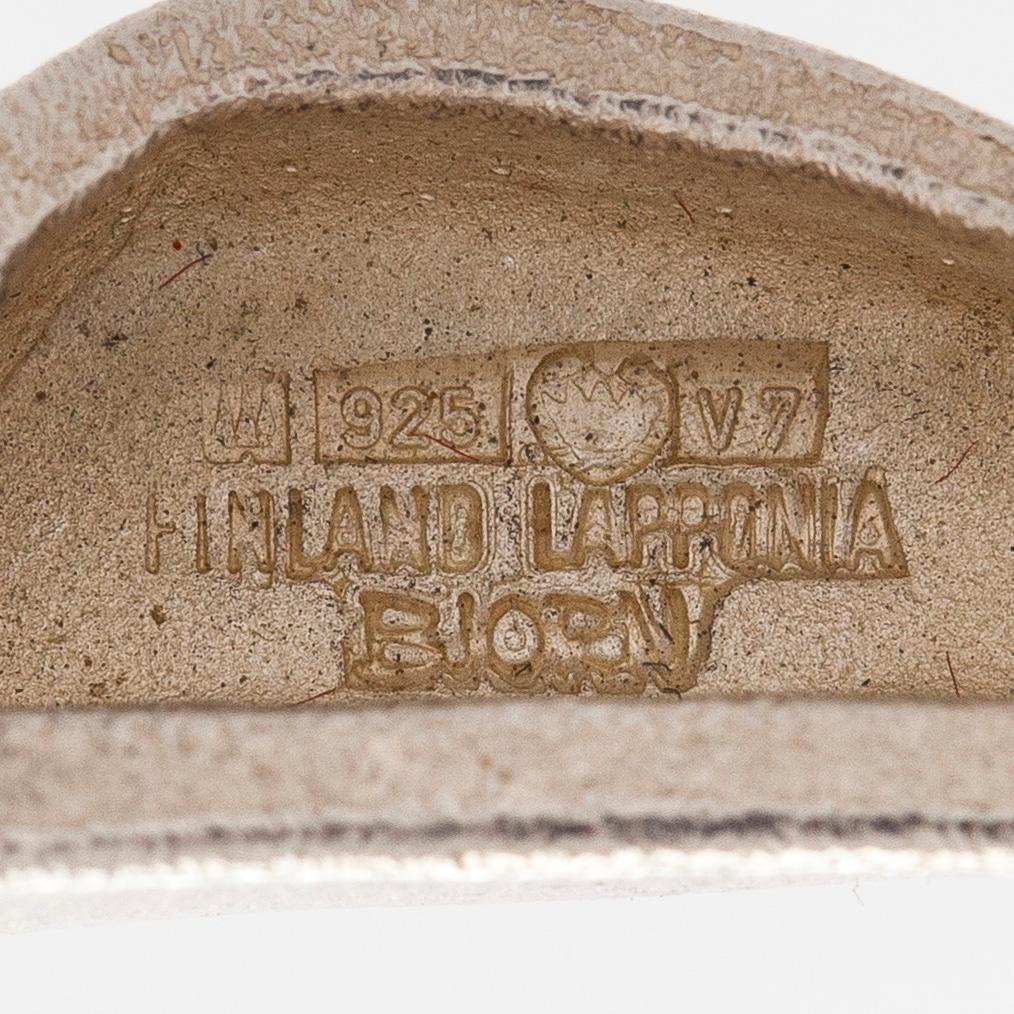 Björn Weckström, armband "Kangs boja", sterlingsilver. Lapponia 1974.