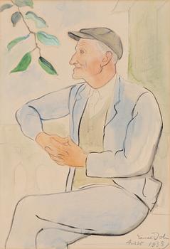 Einar Jolin, På terrassen.