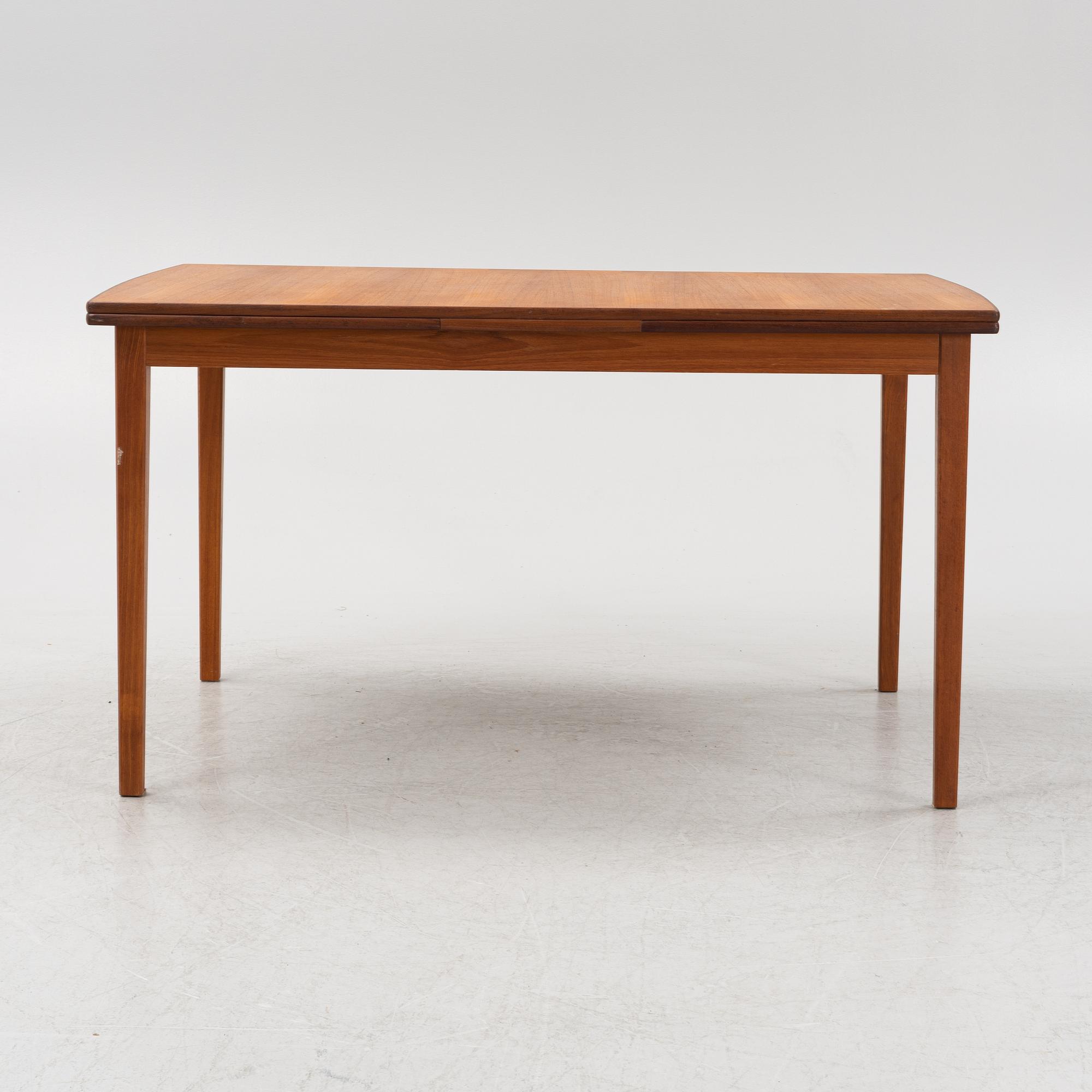 Matbord, 1900-talets mitt.