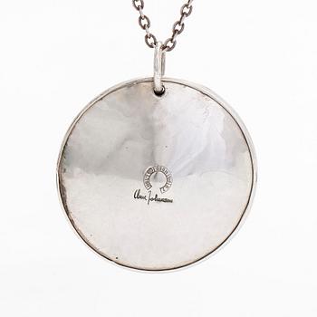 Owe Johansson, a silver necklace, Helsinki 1970.