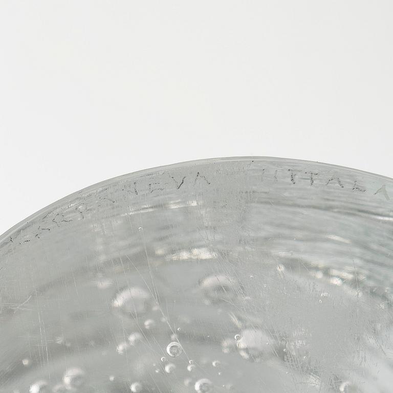 Timo Sarpaneva, an art object, model 3145, from the 'Archipelago' series, signed Timo Sarpaneva Iittala.