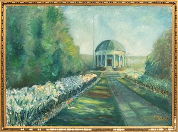 Willy Gordon,  Margaretapaviljongen i Pildammsparken i Malmös.