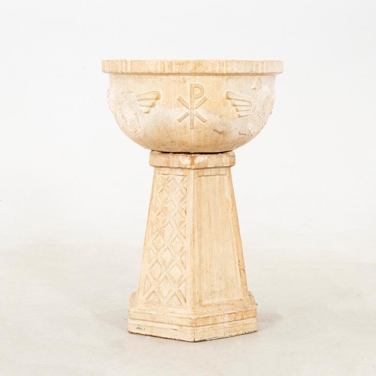 Gunnar Nylund, Baptismal Font, Rörstrand 1944.