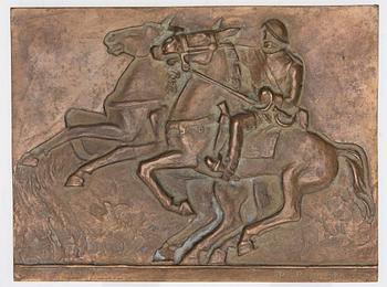 PENTTI PAPINAHO, relief, signerad och daterad -72.