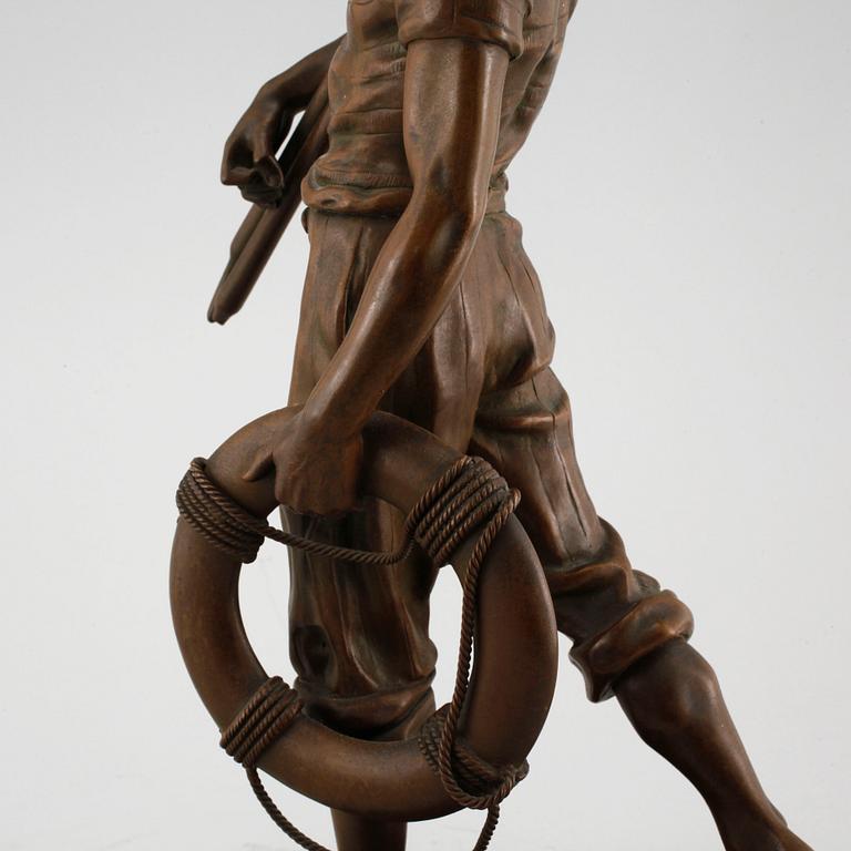 ANTOINE BOFILL, a bronze sculpture, signed.