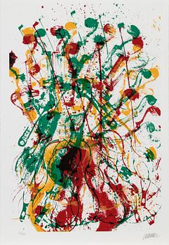 Arman (Armand Pierre Fernandez), Folder, 3 sheets, "Trio A Cordes".
